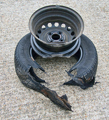 Réparation pneu crevé Saint-Jean-Pla-de-Corts 7j/24
